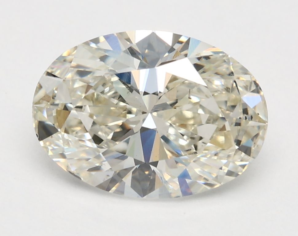 2.01 ct. oval Lab Grown Diamond front image