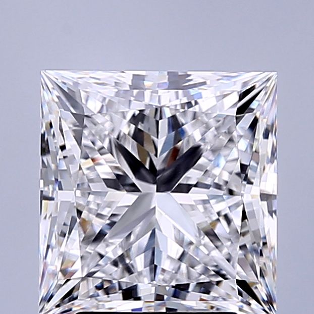 3.88 ct. princess Lab Grown Diamond front image
