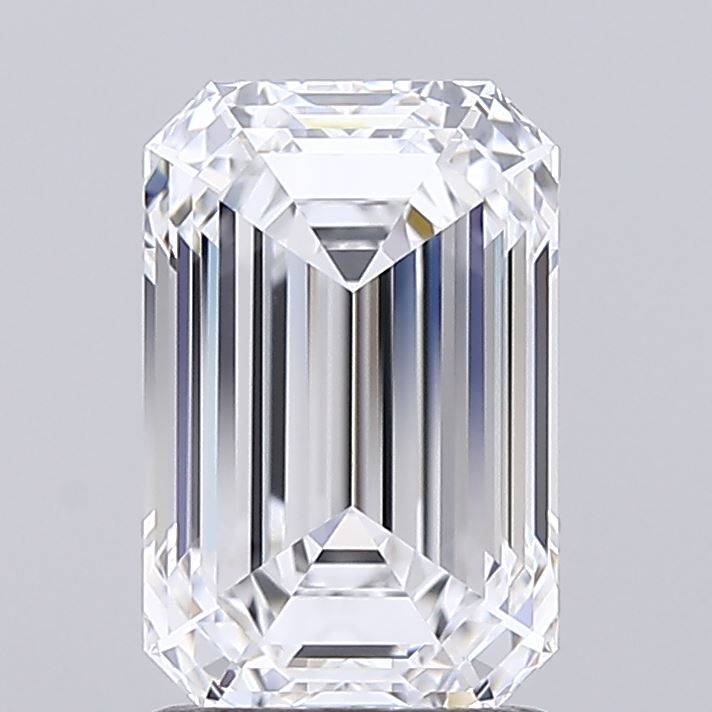 2.01 ct. emerald Lab Grown Diamond front image