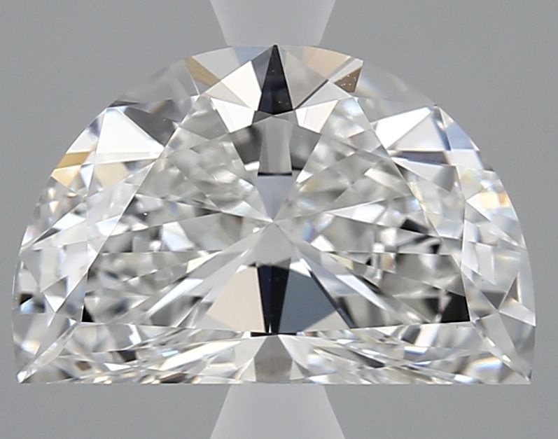 2.05 ct lab-grown Half moon Diamond