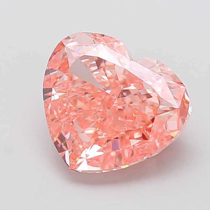 5.02 ct. heart Lab Grown Diamond front image