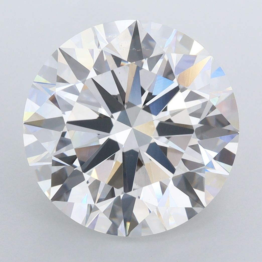 6.02 ct. round Lab Grown Diamond front image