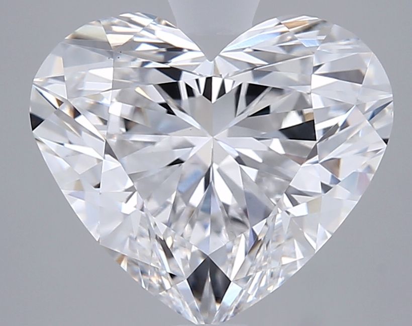 3.02 carat d VS1 EX Cut IGI heart diamond