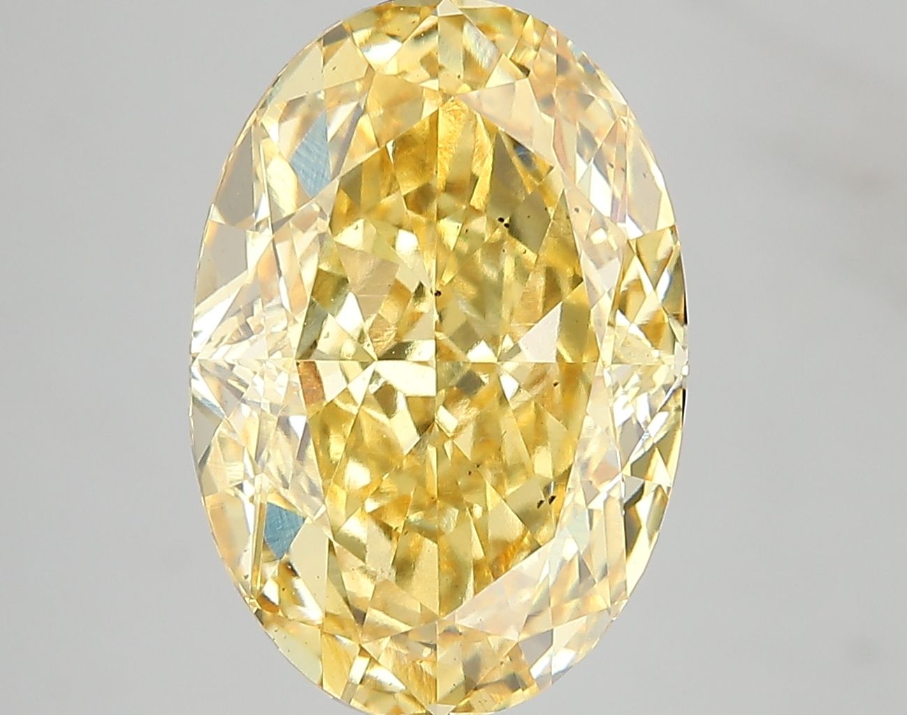 7.07 ct. oval Lab Grown Diamond front image