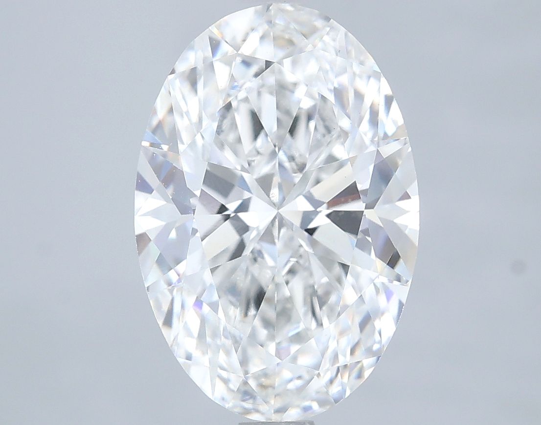 3.50 ct. oval Lab Grown Diamond front image