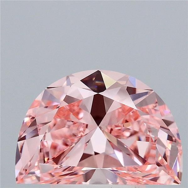 2.68 ct lab-grown Half moon Diamond