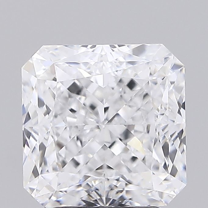 3.01 ct lab-grown Square radiant Diamond