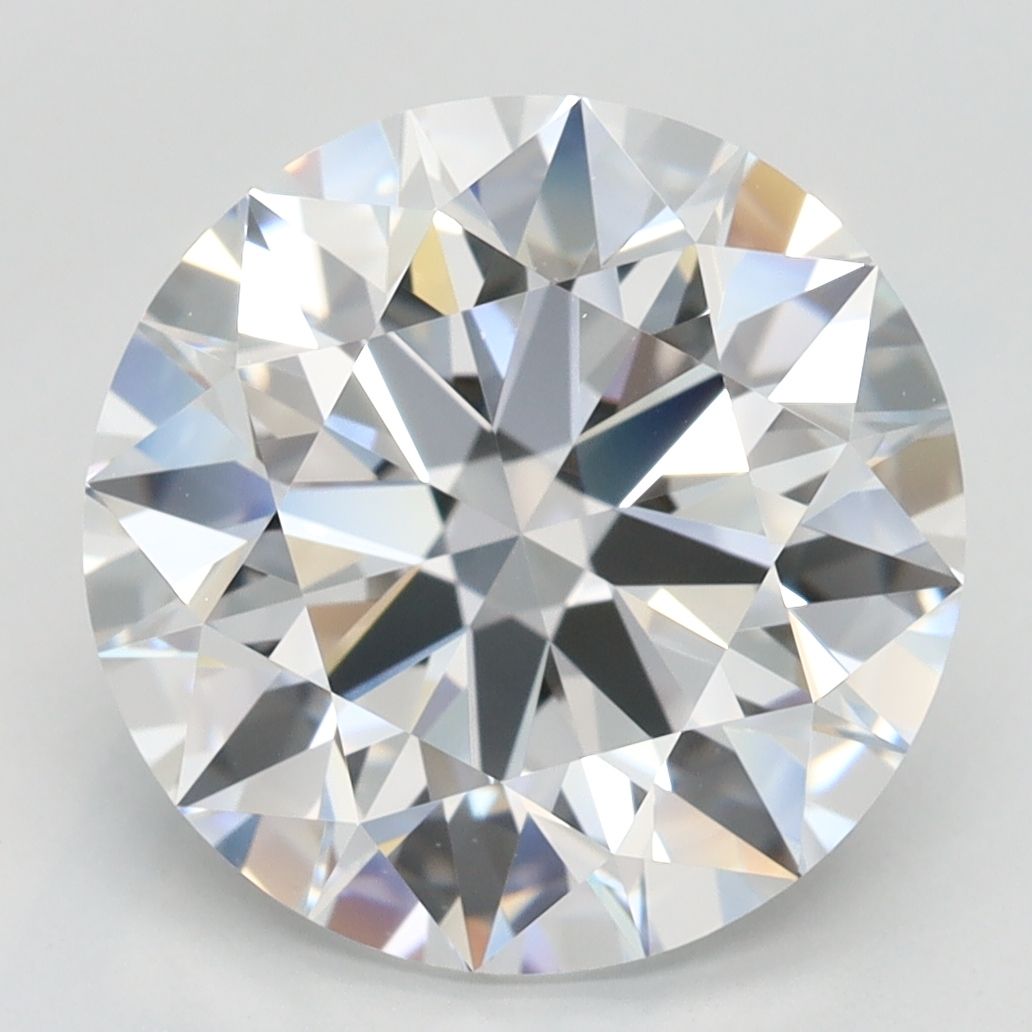 Diamant Rond 4.36 ct - Couleur D - Pureté VVS1