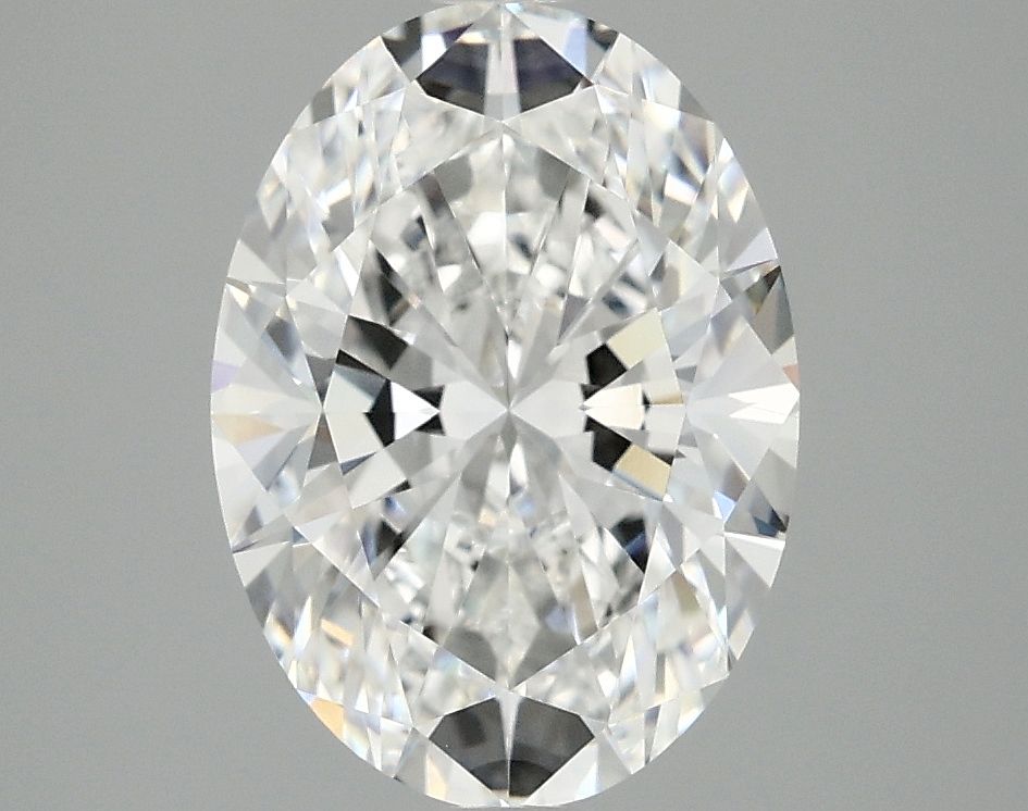 3.02 ct. oval Lab Grown Diamond front image
