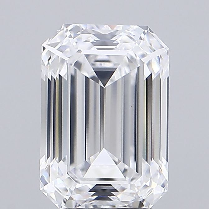 2.78 ct. emerald Lab Grown Diamond front image