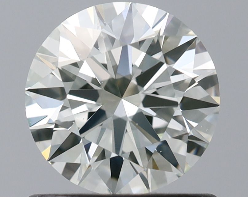 Diament 0.71 ct Very Light Green Yellow/SI1