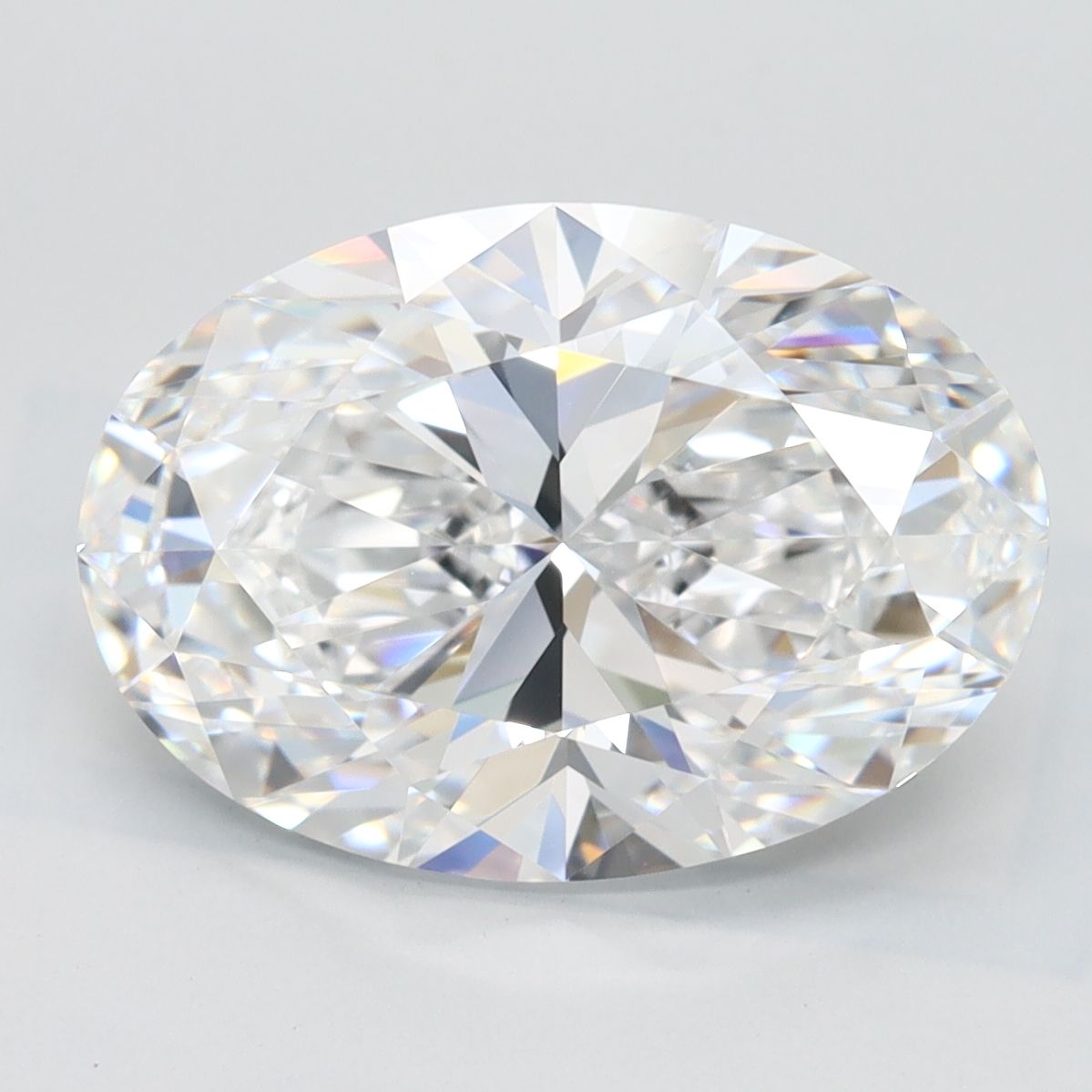 4.14 ct. oval Lab Grown Diamond front image
