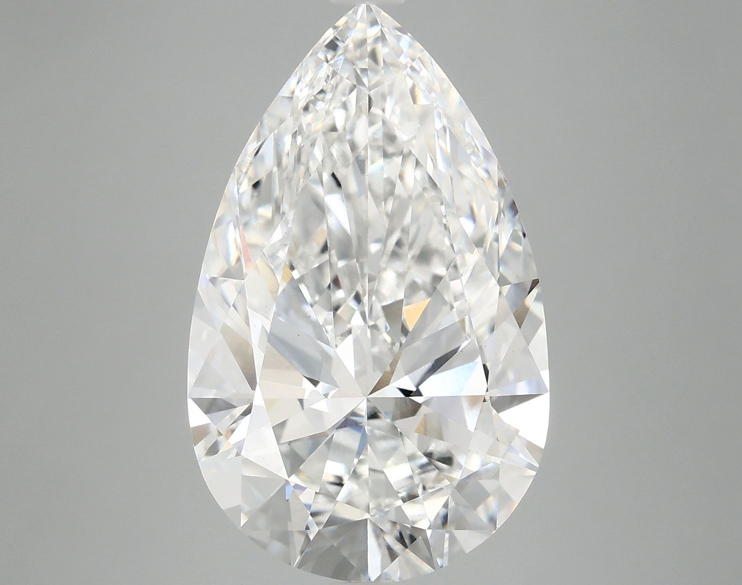 7.05 ct. pear Lab Grown Diamond front image