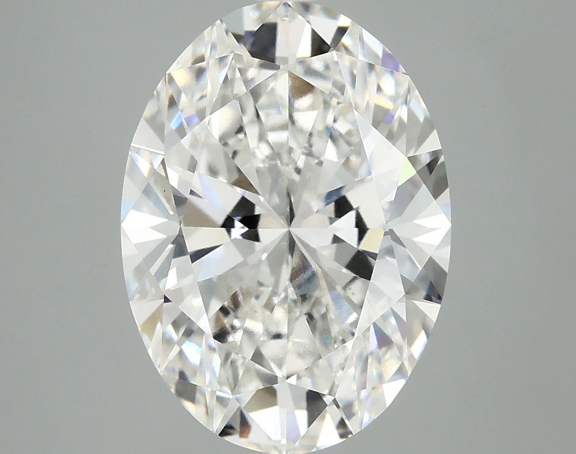 5.07 ct. oval Lab Grown Diamond front image