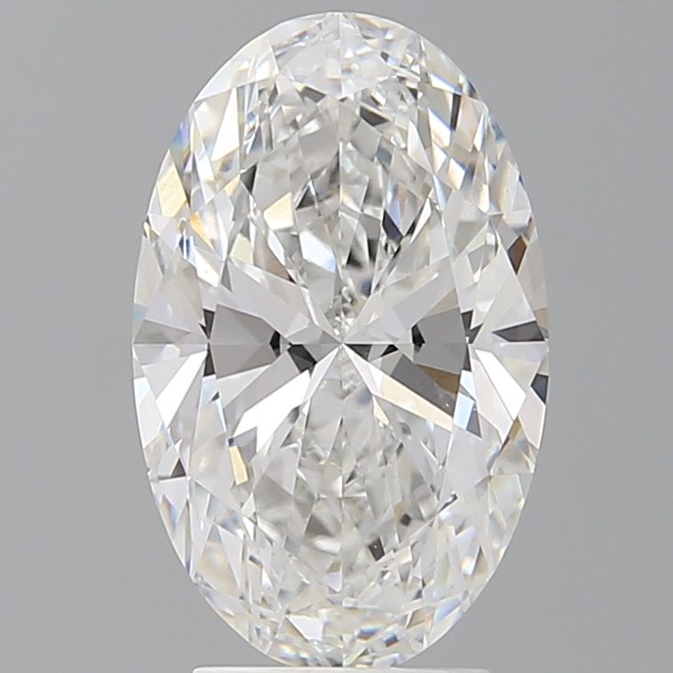 3.53 ct. oval Lab Grown Diamond front image