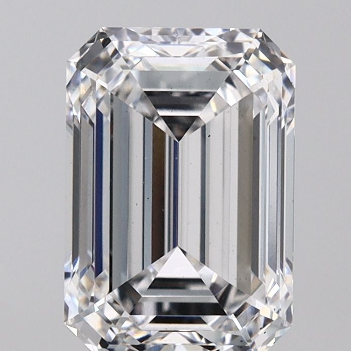 2.84 ct. emerald Lab Grown Diamond front image