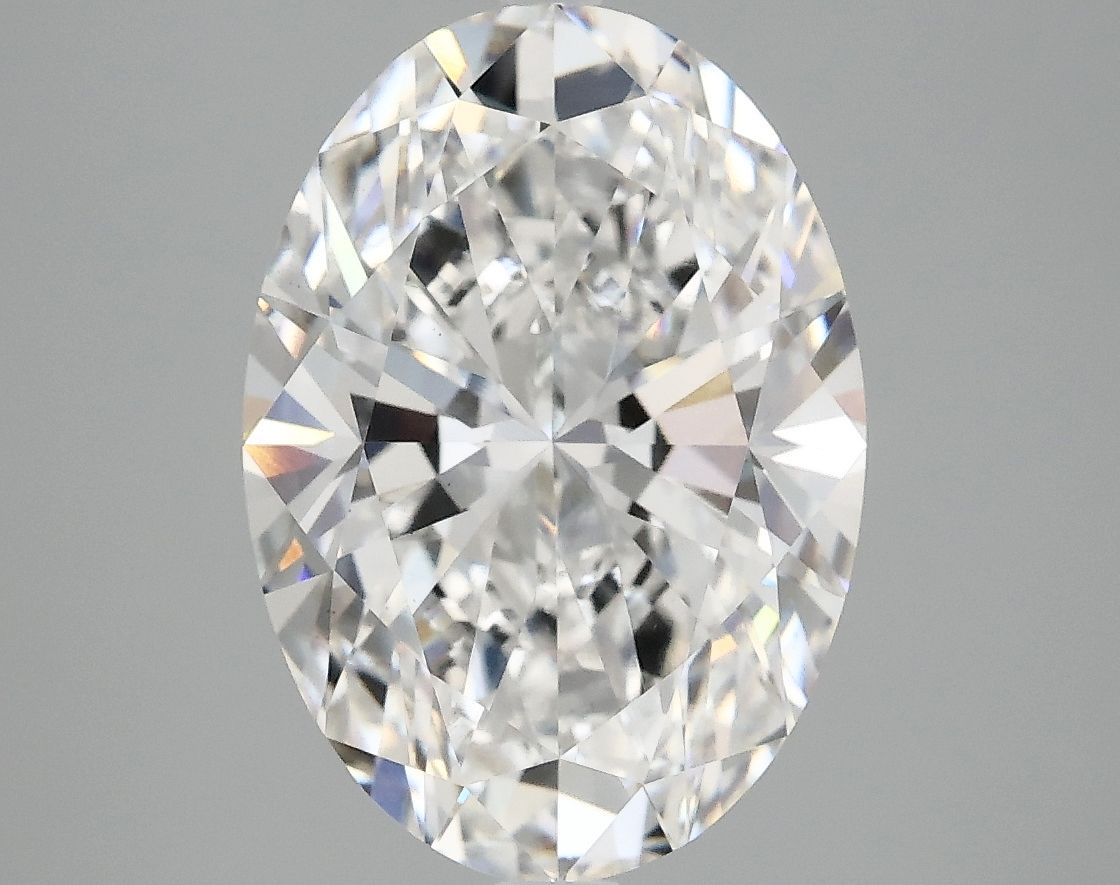4.07 ct. oval Lab Grown Diamond front image