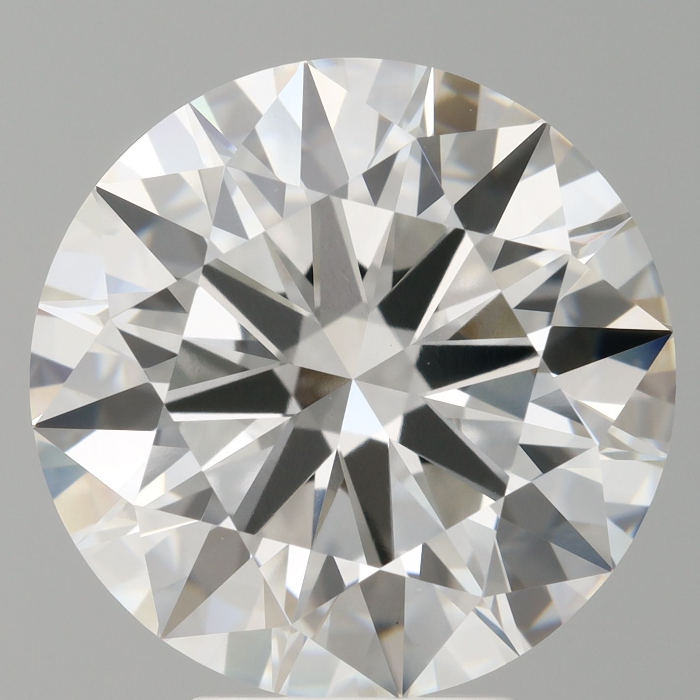 6.10 ct. round Lab Grown Diamond front image