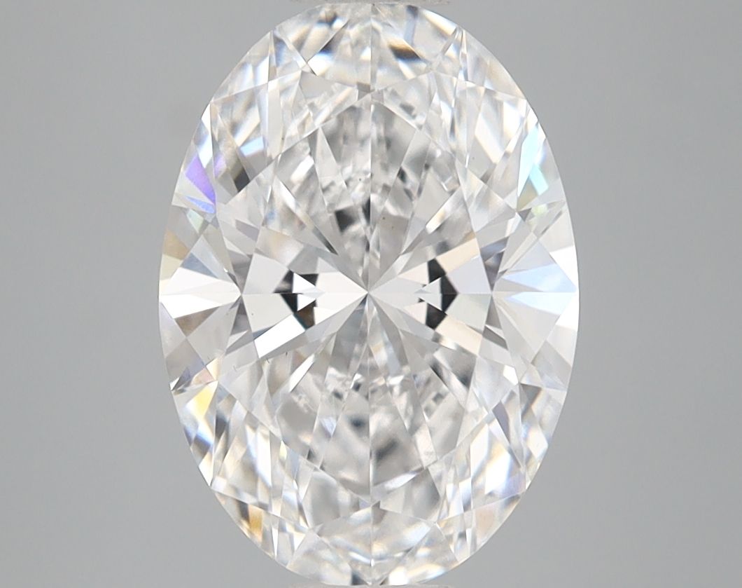 3.06 ct. oval Lab Grown Diamond front image