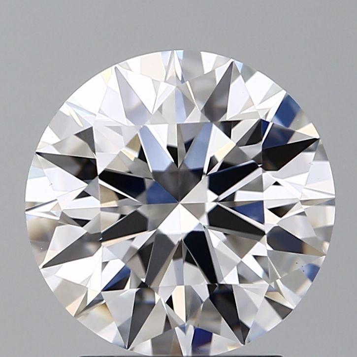 2.54 ct. round Lab Grown Diamond front image