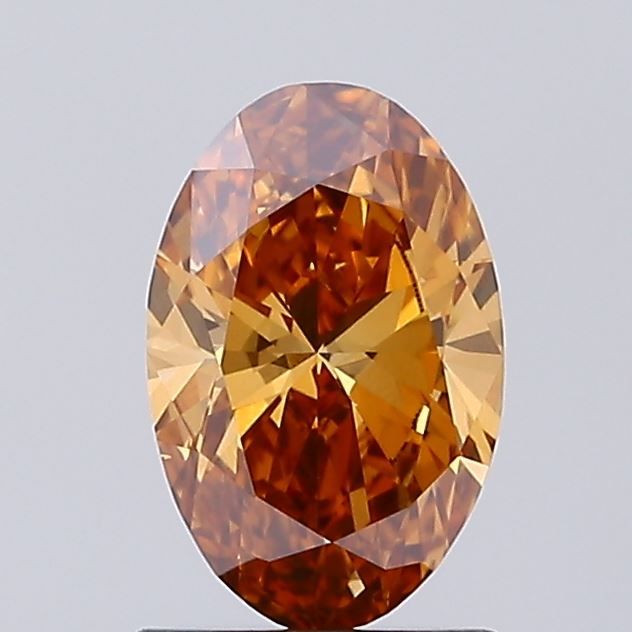 1.0 CT Fancy Brown OVAL
