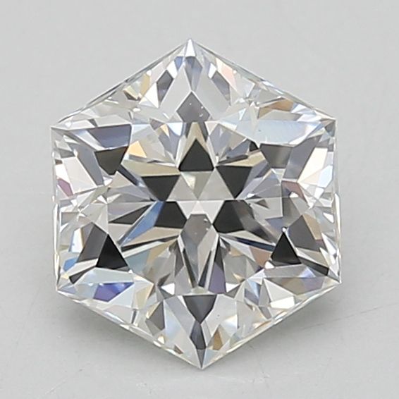 1.75 ct lab-grown Hexagonal Diamond