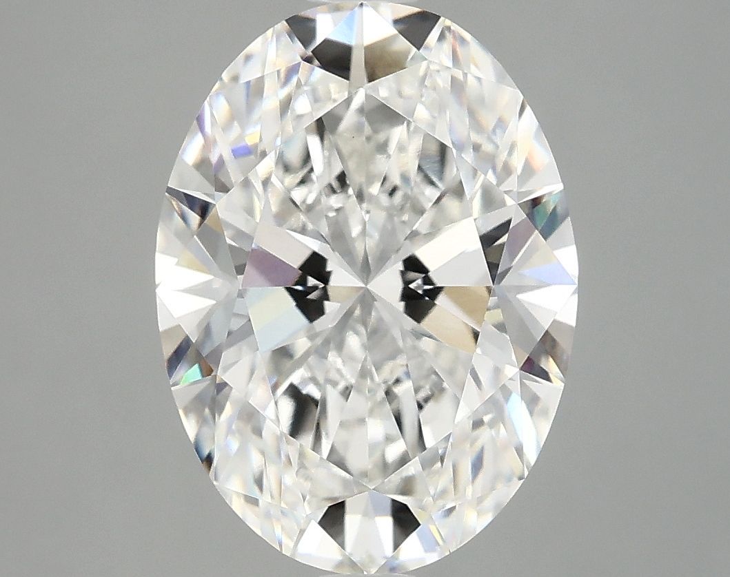 4.10 ct. oval Lab Grown Diamond front image
