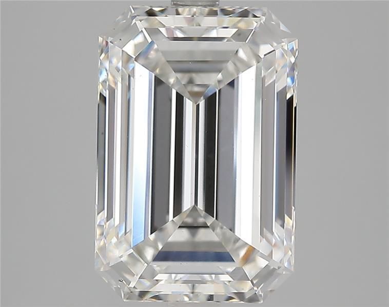 Diamant Émeraude 5.05 ct - Couleur G - Pureté VS2