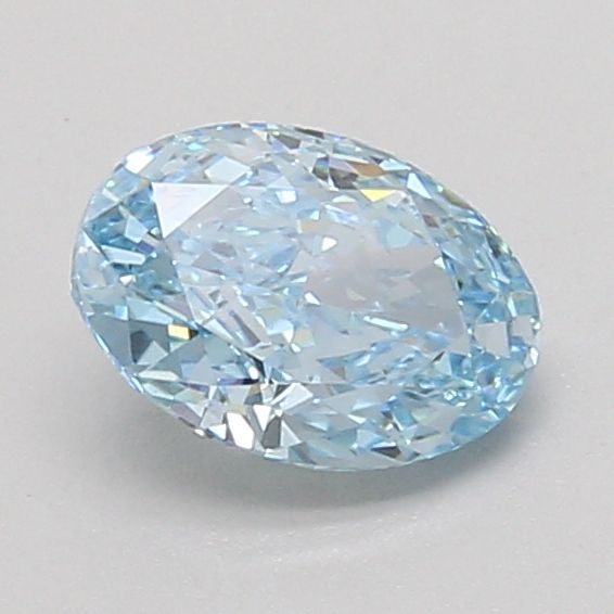 1.1 CT Fancy Vivid Blue OVAL
