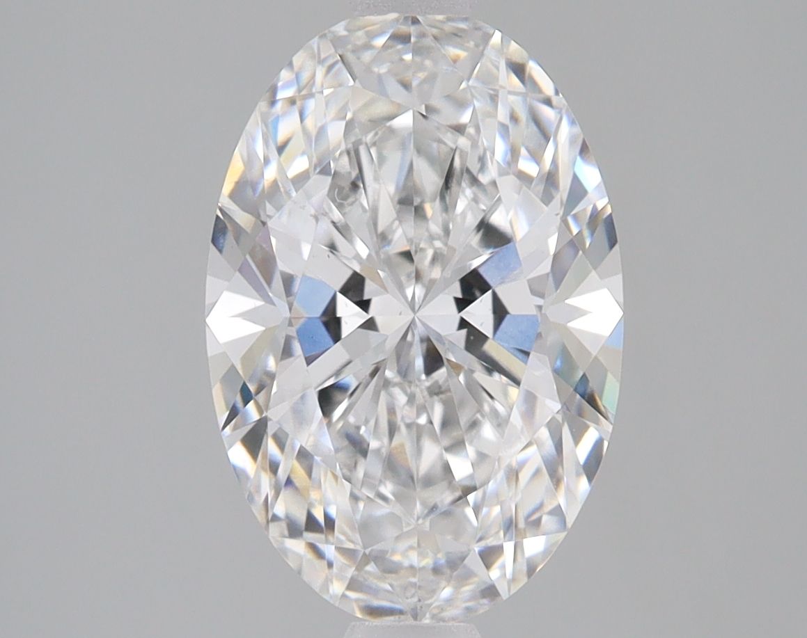2.08 ct. oval Lab Grown Diamond front image