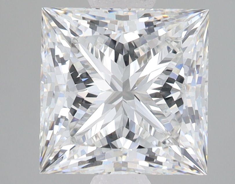 3.08 ct. princess Lab Grown Diamond front image