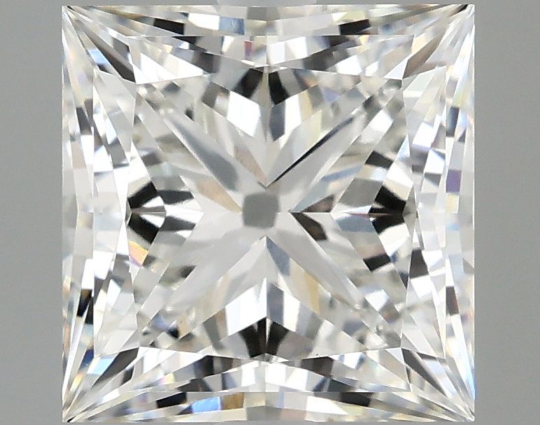 3.10 ct. princess Lab Grown Diamond front image