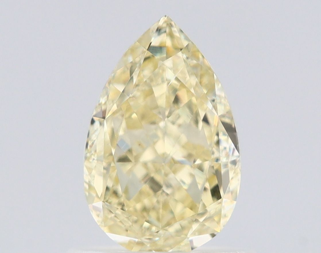 Diament 1.01 ct Fancy Light Yellow/VS2