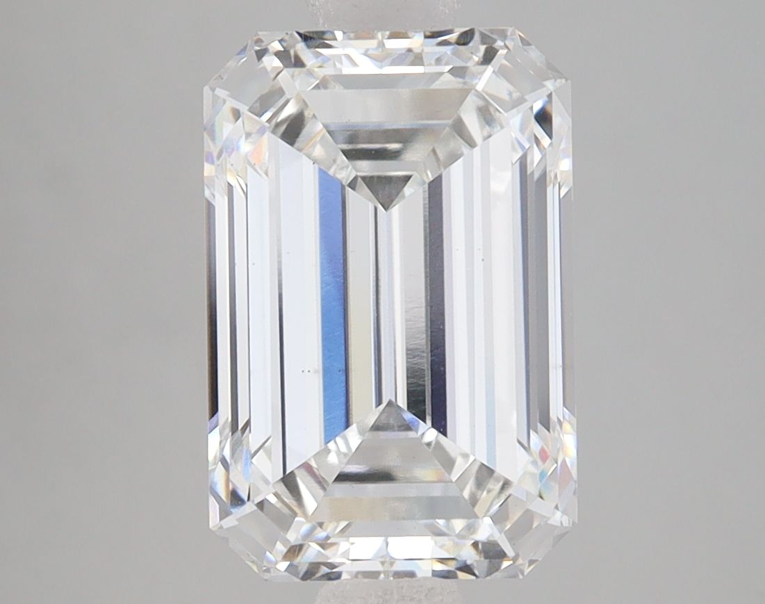 3.84 ct. emerald Lab Grown Diamond front image