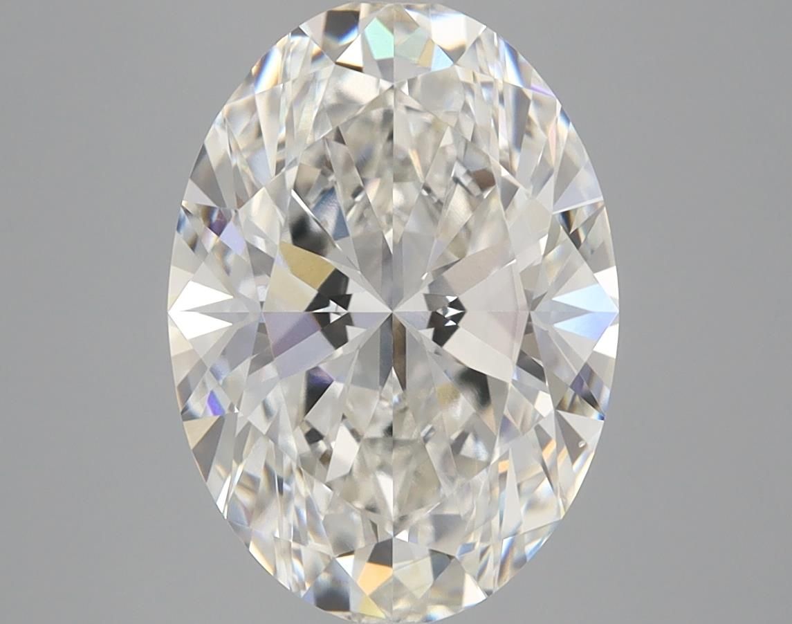 4.08 ct. oval Lab Grown Diamond front image