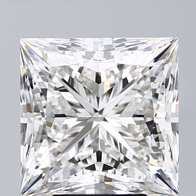 6.07 ct. princess Lab Grown Diamond front image