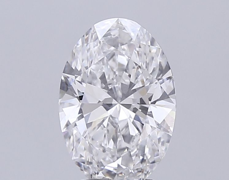 3.00 ct. oval Lab Grown Diamond front image