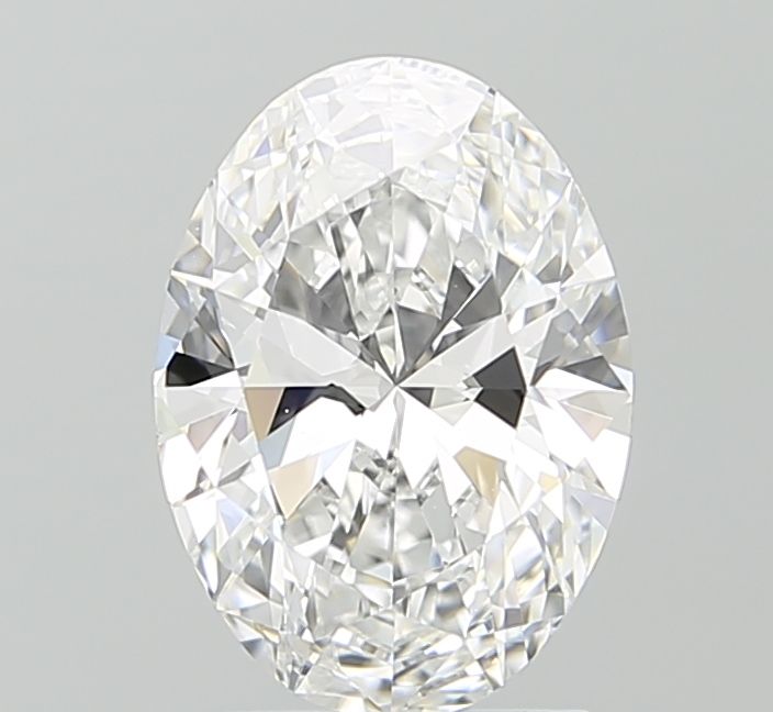 2.08 ct. oval Lab Grown Diamond front image