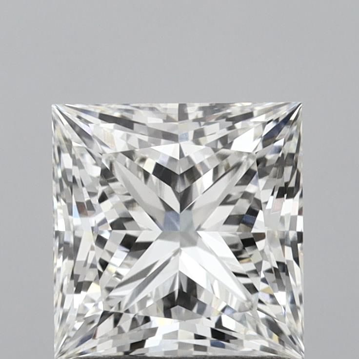 1.61 ct. princess Lab Grown Diamond front image