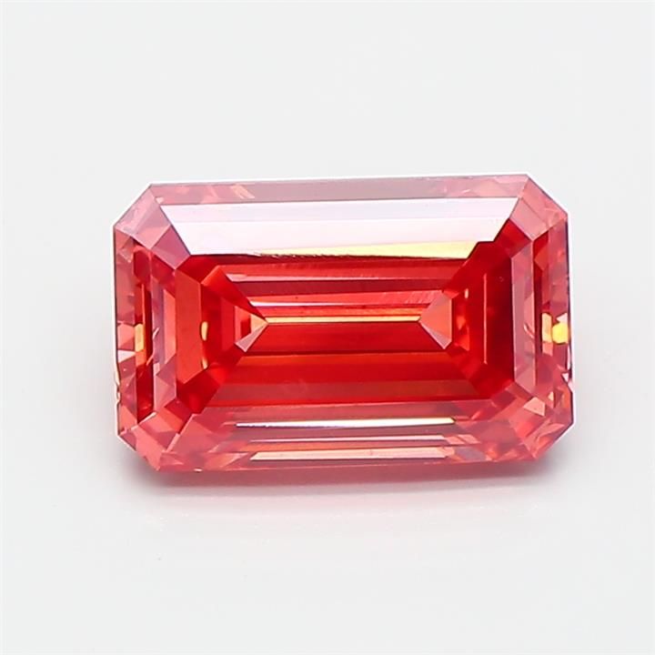 1.5 CT Fancy Intense Pinkish Orange EMERALD