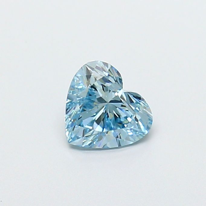 1.01 CT Fancy Intense Blue HEART