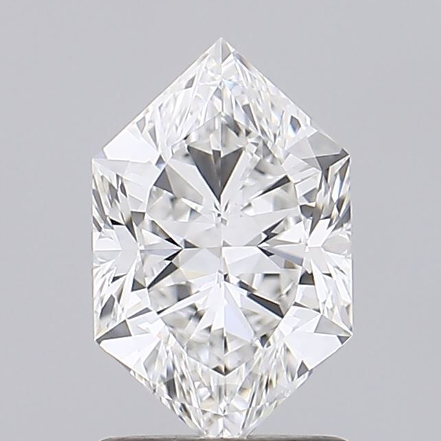 1.37 ct lab-grown Hexagonal Diamond