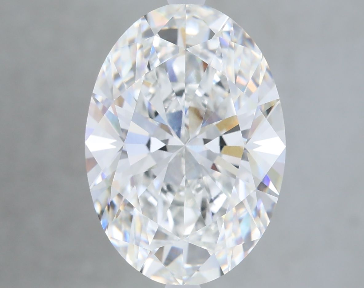 5.09 ct. oval Lab Grown Diamond front image