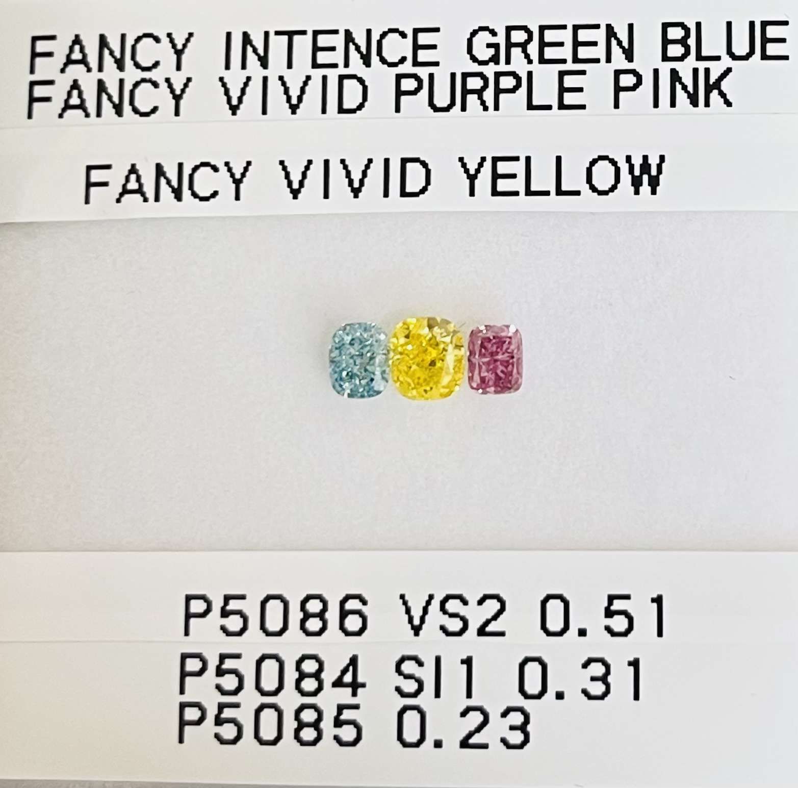 0.51 ct Cushion Brilliant diamond