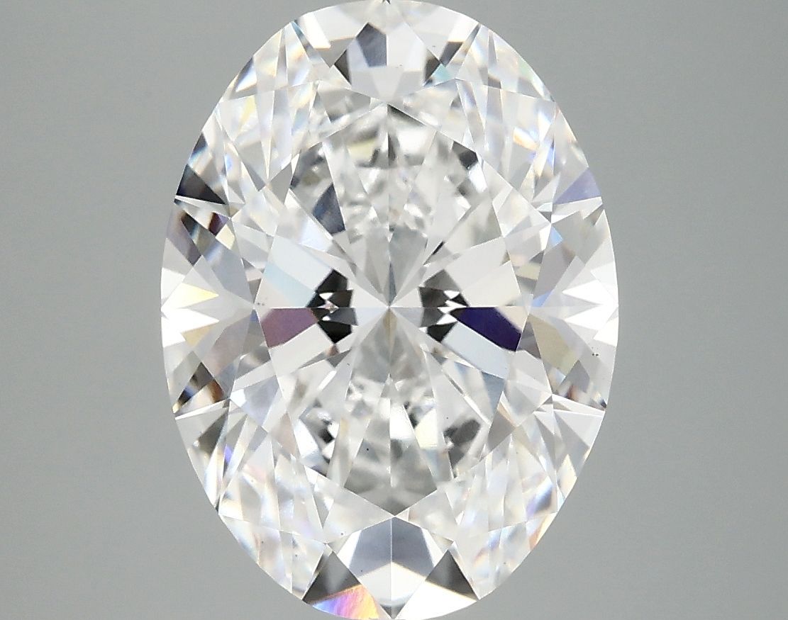 5.00 ct. oval Lab Grown Diamond front image