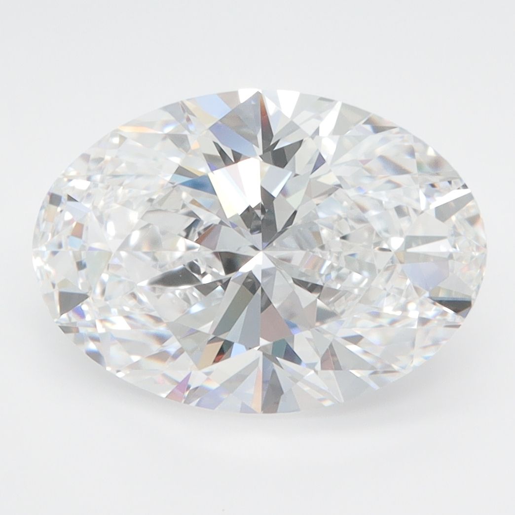 4.07 ct. oval Lab Grown Diamond front image