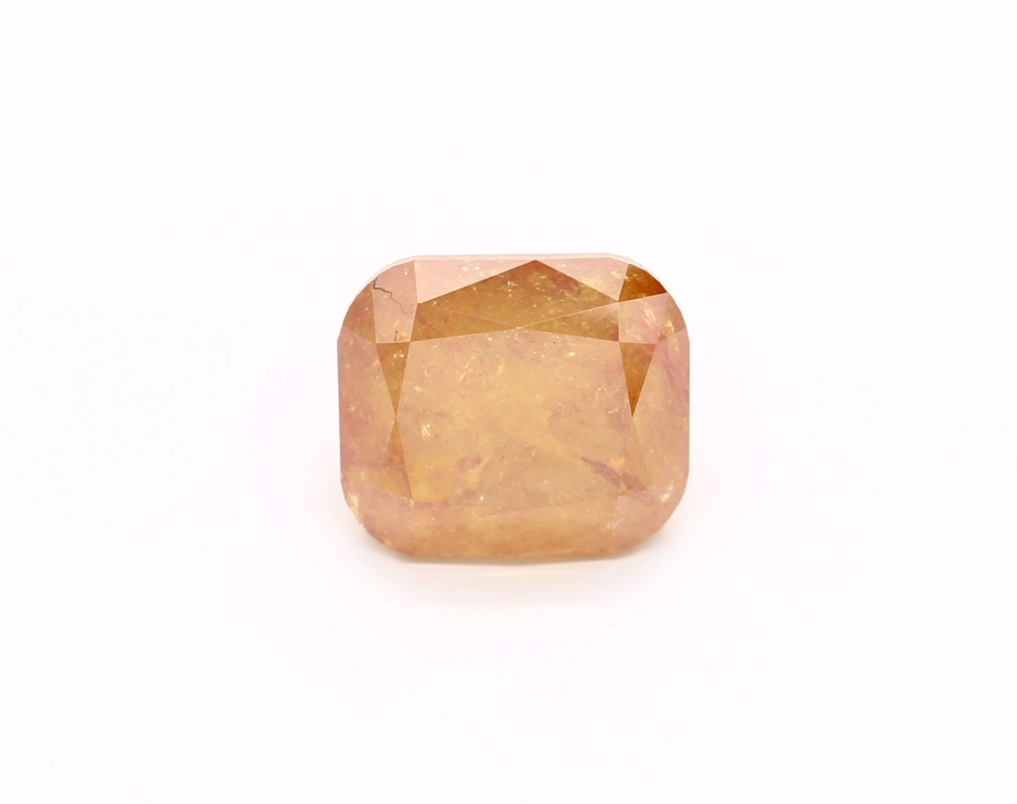 Diament 2.05 ct Fancy Yellow Orange/