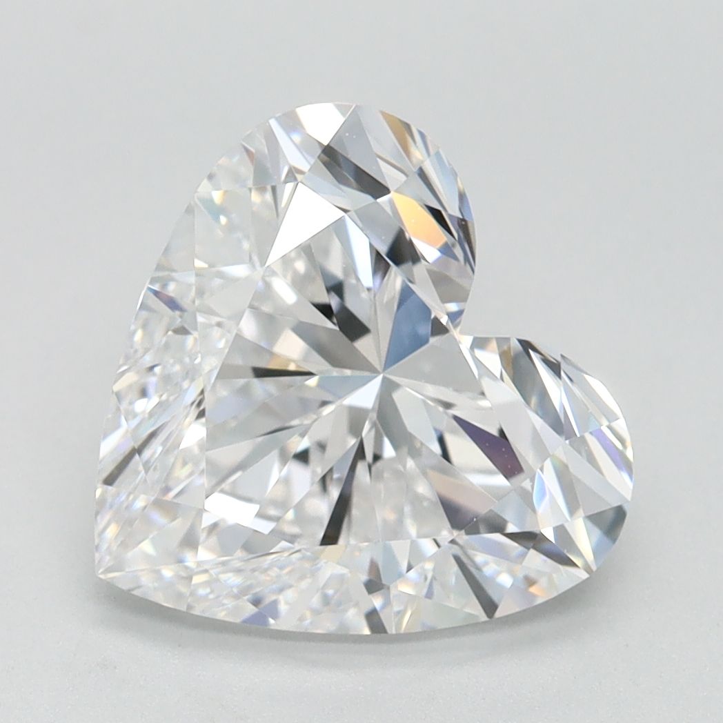 2.82 ct. heart Lab Grown Diamond front image