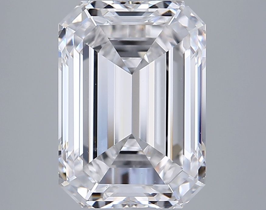 5.18 ct. emerald Lab Grown Diamond front image