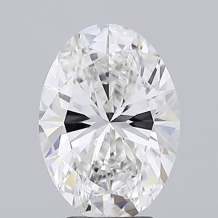 3.22 ct. oval Lab Grown Diamond front image